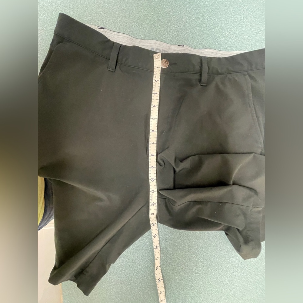 Adidas Flat Front Performance Short Men's Black 34 - Picture 7 of 7